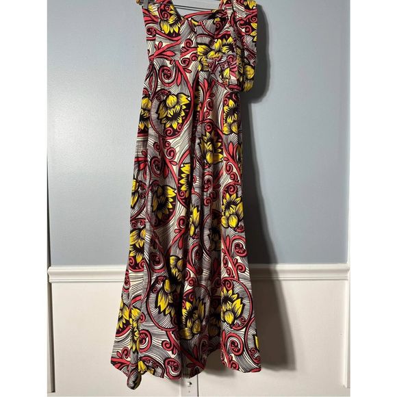 New Anthropologie SIKA One-Shoulder Maxi Dress Size 0 - Picture 7 of 8